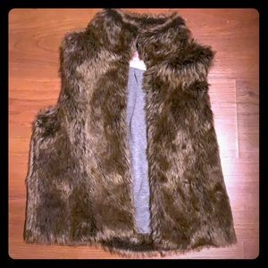 Children’s faux fair vest